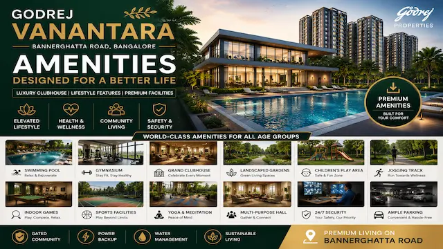 Godrej Vanantara Amenities